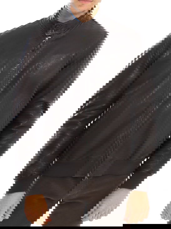 Proleather Giubbino Proleather Pelle Marrone