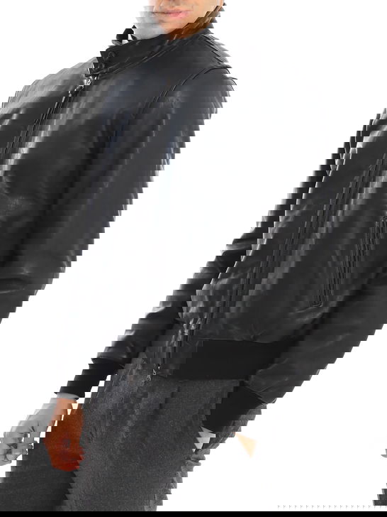 Proleather Giubbino Proleather Pelle Nero