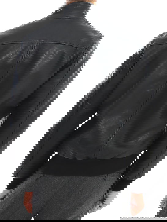 Proleather Giubbino Proleather Pelle Nero