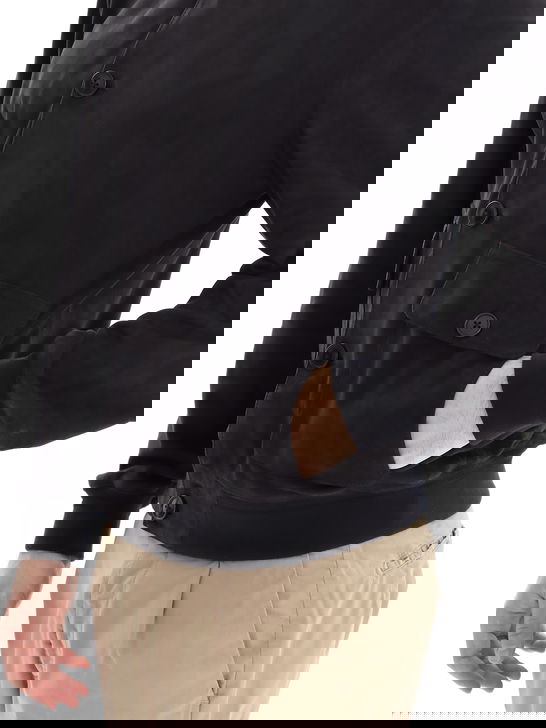 Proleather Giubbino ProLeather Scamosciato Blu