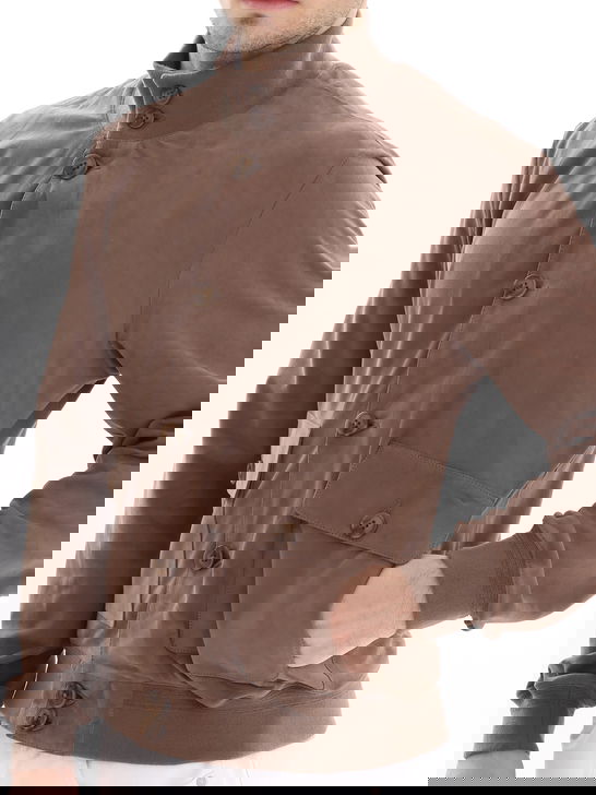 Proleather Giubbino ProLeather Scamosciato Marrone