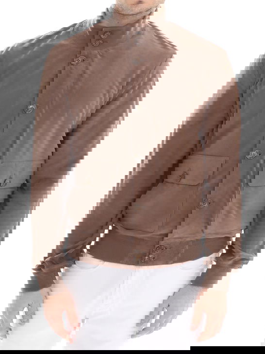 Proleather Giubbino ProLeather Scamosciato Marrone