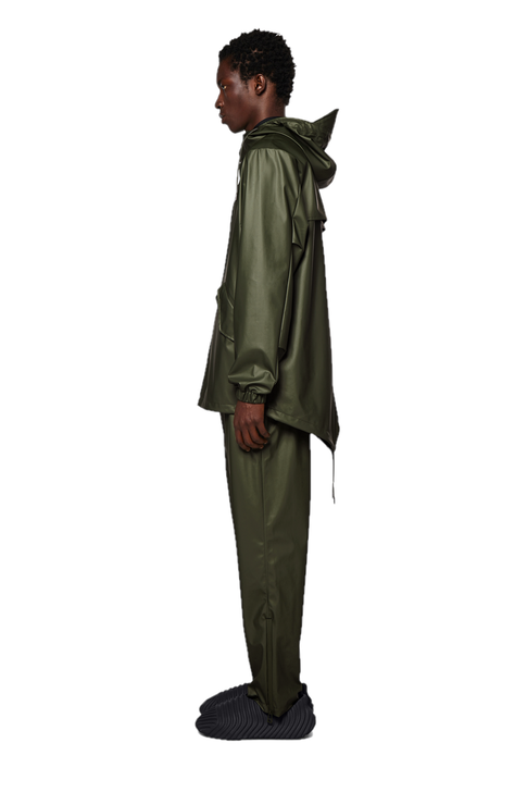 Rains Impermeabile Rains Fishtail Verde