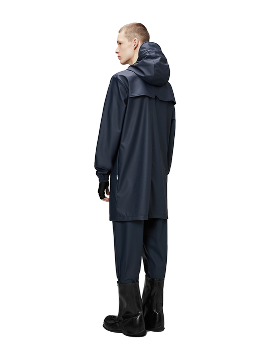 Rains Impermeabile Rains Long Storm Breaker Blu