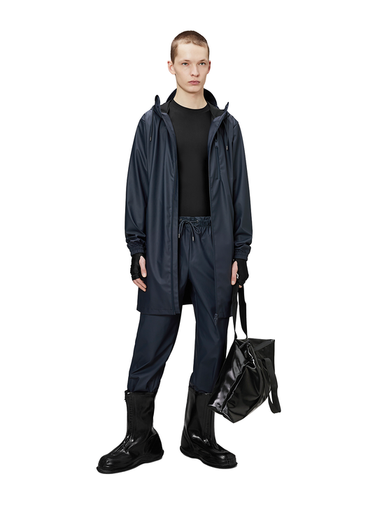 Rains Impermeabile Rains Long Storm Breaker Blu