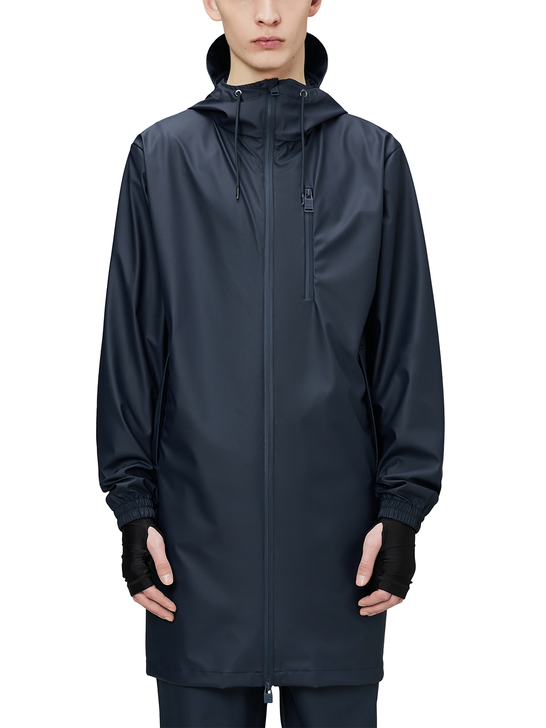 Rains Impermeabile Rains Long Storm Breaker Blu