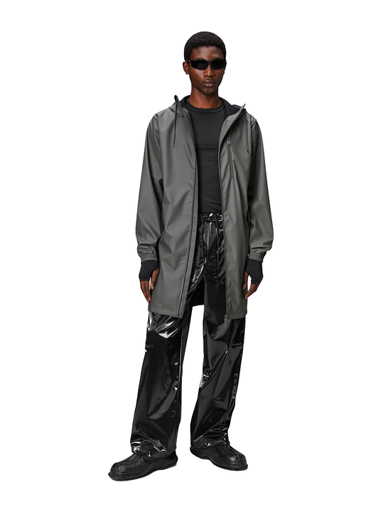 Rains Impermeabile Rains Long Storm Breaker Grigio
