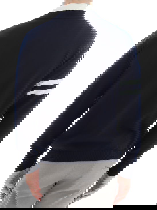 Rakki Cardigan Rakki College Blu