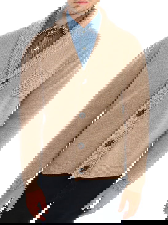 Rakki Cardigan Rakkì Sciallato Beige