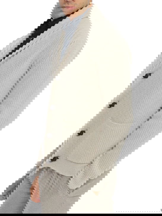 Rakki Cardigan Rakkì Sciallato Bianco