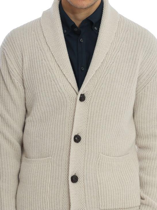 Rakki Cardigan Rakkì Sciallato Bianco