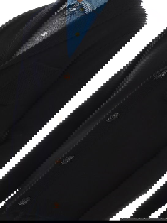 Rakki Cardigan Rakkì Sciallato Nero