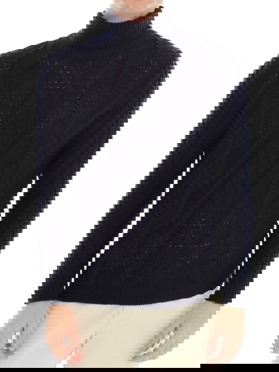 Rakki Maglia Rakkì Aran Blu