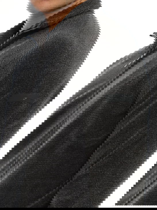 Rrd Maglia RRD Velvet Full Zip Grigio