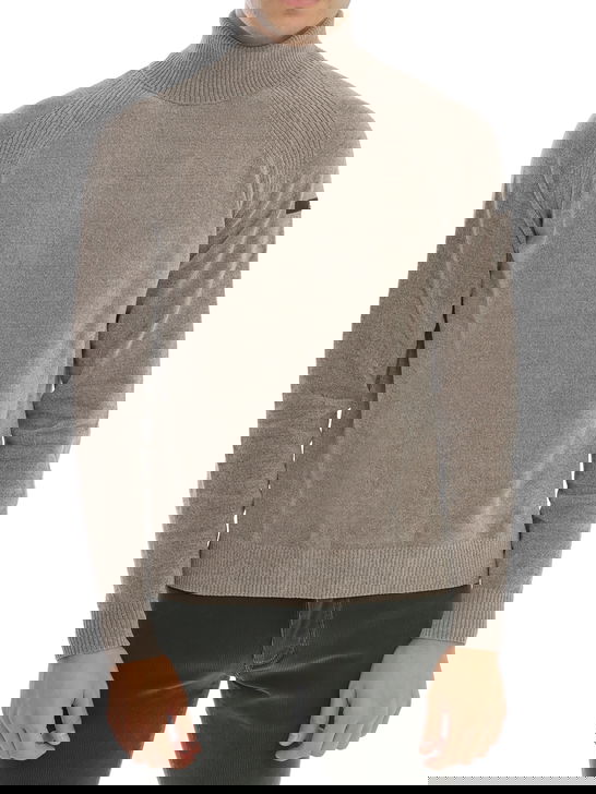 Rrd Maglia RRD Velvet Turtlenck Beige