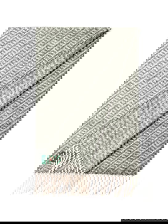 Alan Paine Sciarpa Alan Paine Kinross Cashmere Grigio