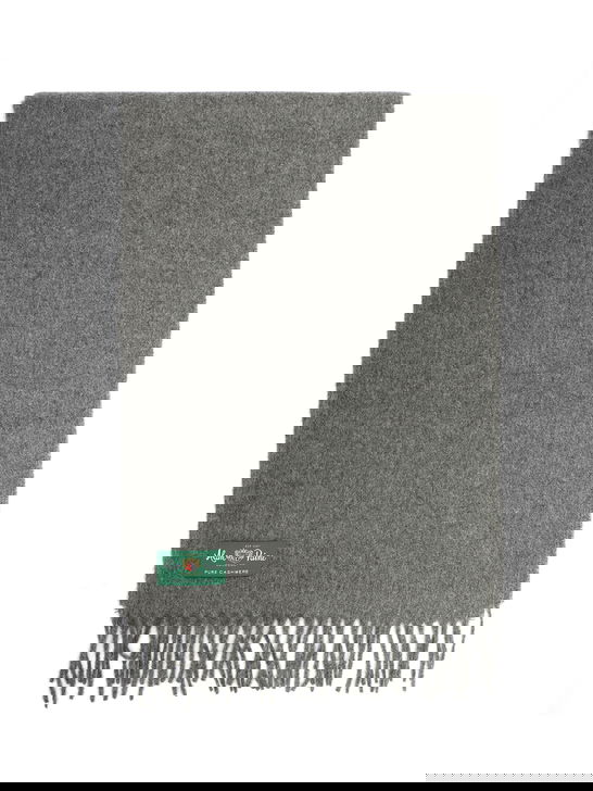 Alan Paine Sciarpa Alan Paine Risbury Cashmere Grigio