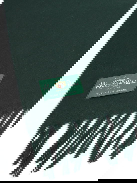 Alan Paine Sciarpa Alan Paine Risbury Cashmere Verde