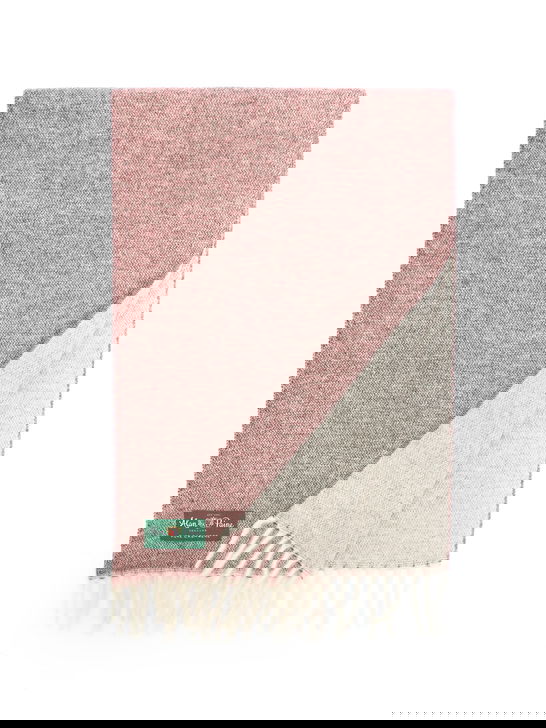 Alan Paine Sciarpa Alan Paine Tackely Cashmere Bordeaux