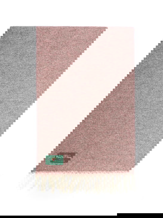 Alan Paine Sciarpa Alan Paine Tackely Cashmere Bordeaux