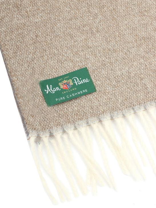 Alan Paine Sciarpa Alan Paine Tackely Cashmere Marrone/Azzurro