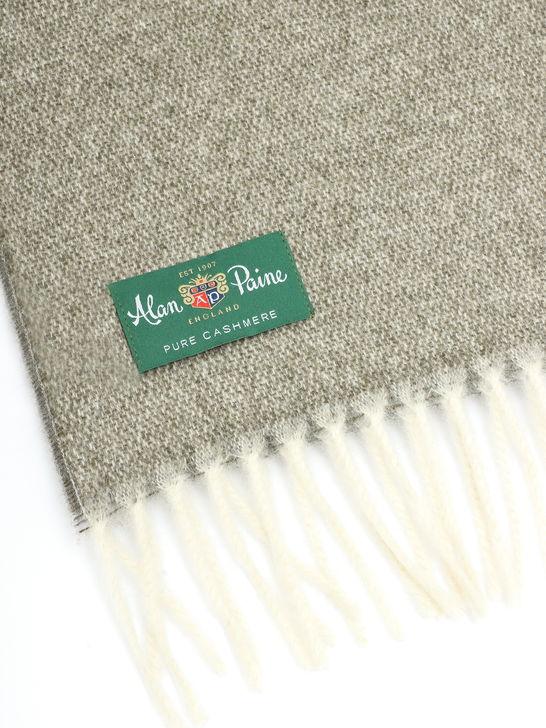 Alan Paine Sciarpa Alan Paine Tackely Cashmere Verde/Grigio