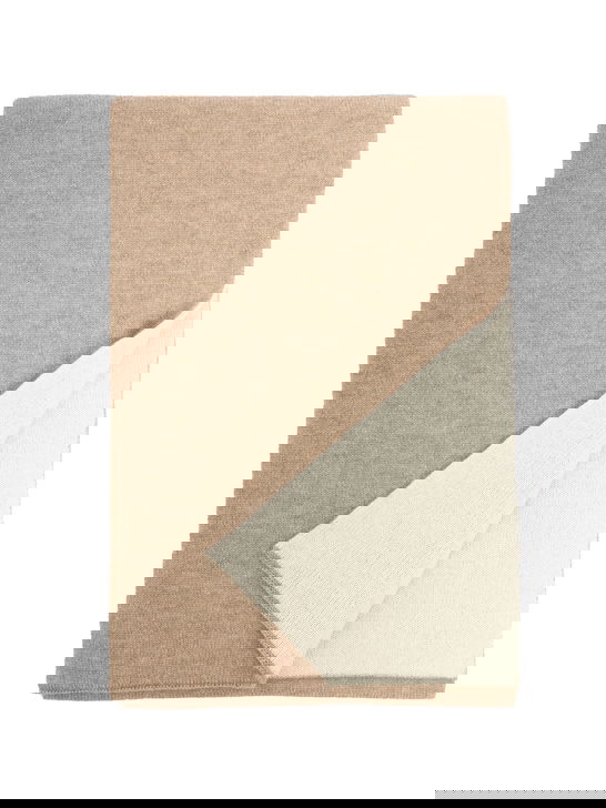 Barna Cashmere Sciarpa Barna Cashmere Bicolore Beige/Beige