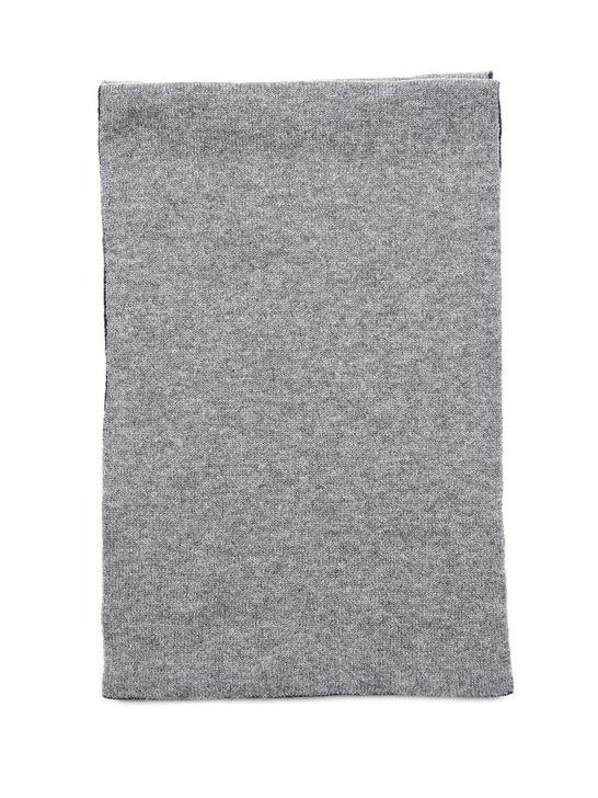 Barna Cashmere Sciarpa Barna Cashmere Bicolore Blu/Grigio