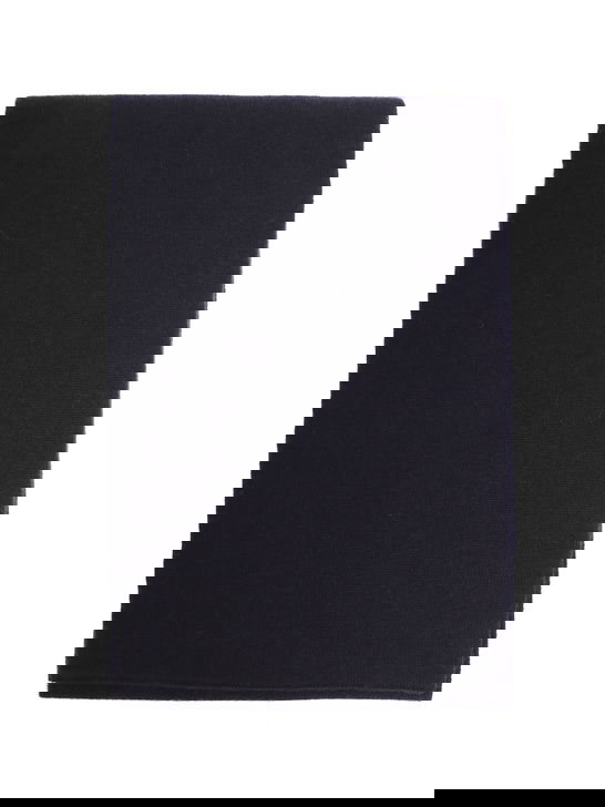 Barna Cashmere Sciarpa Barna Cashmere Bicolore Blu/Marrone