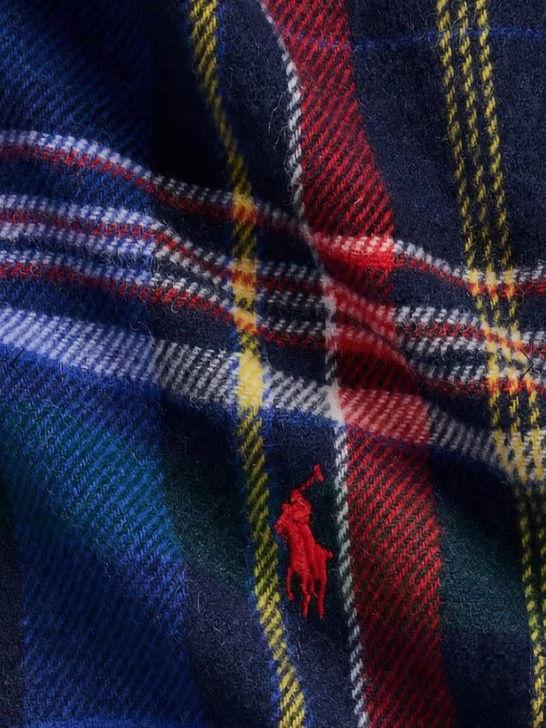 Polo Ralph Lauren Sciarpa Polo Ralph Lauren Scozzese Blu