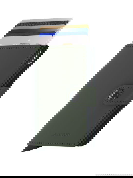 Secrid Portafoglio Secrid Matte Verde-Nero