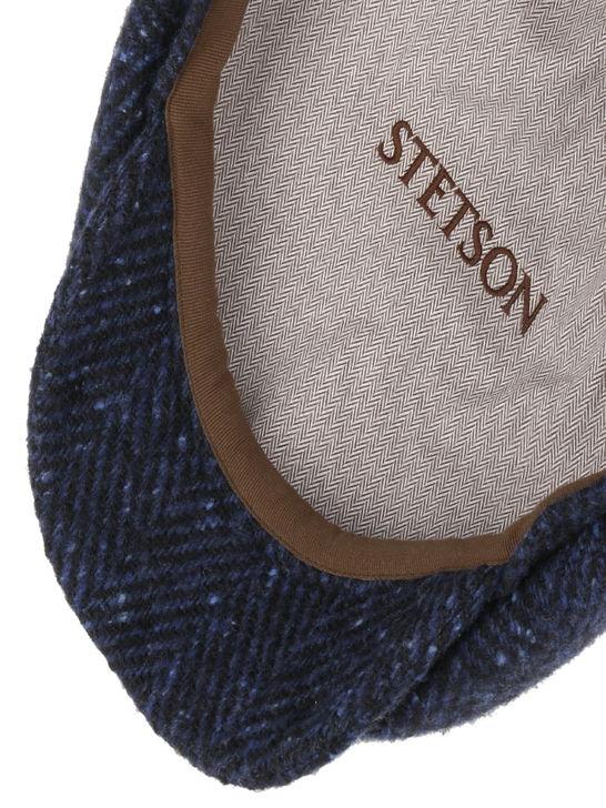 Stetson Coppola Stetson Hatteras Herringbone Blu