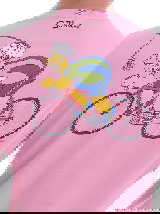 Mc2 Saint Barth T-Shirt MC2 Saint Barth Stampata Rosa