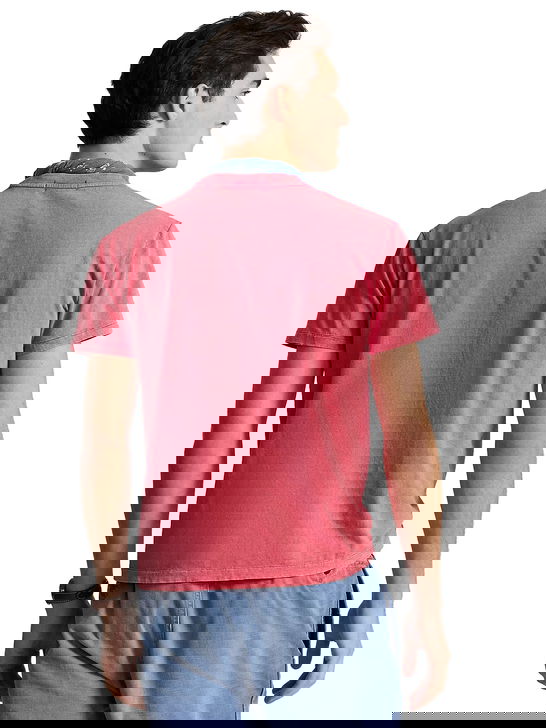 Polo Ralph Lauren T-Shirt Polo Ralph Lauren Cotone-Lino Rosso