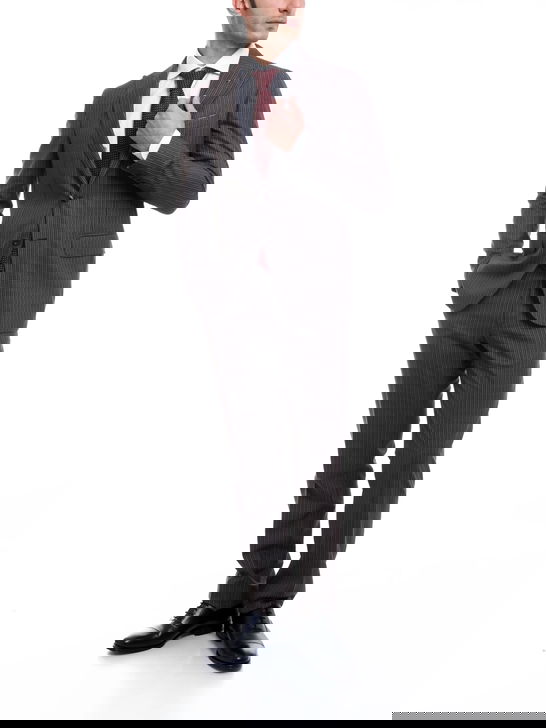 Veltroni Uomo Abito Gaiola Sartoriale Marrone