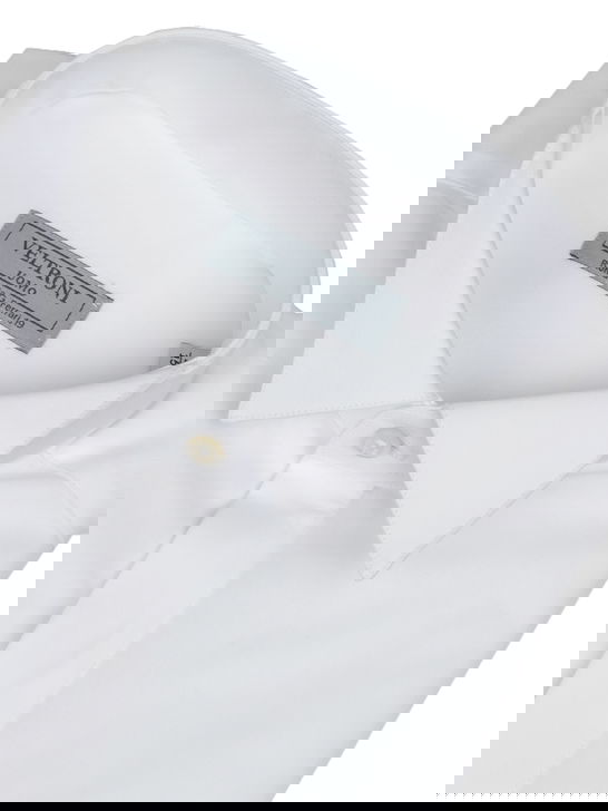 Veltroni Uomo Camicia Veltroni Uomo Smoking Bianco