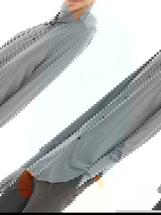 Xacus Camicia Xacus Flanella Tecnica Grigio