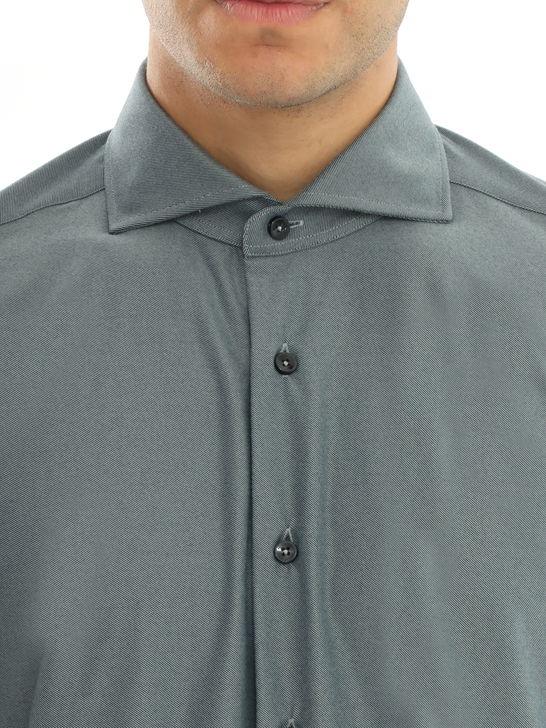 Xacus Camicia Xacus Flanella Tecnica Grigio