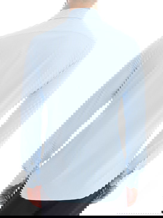 Xacus Camicia Xacus Taylor Active Bianco-Azzurro