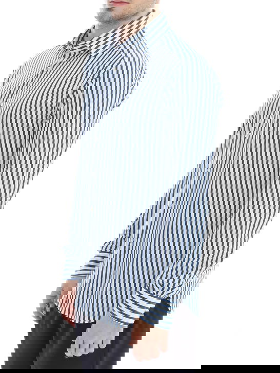 Xacus Camicia Xacus Taylor Active Bianco-Blu