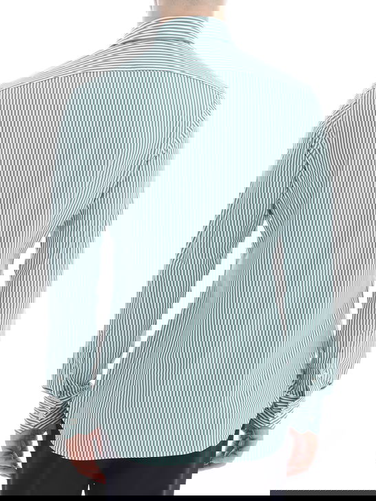 Xacus Camicia Xacus Taylor Active Bianco-Verde