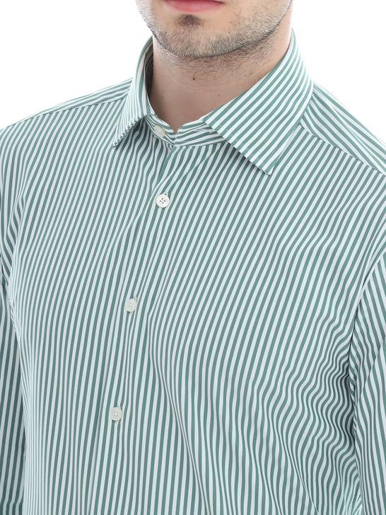 Xacus Camicia Xacus Taylor Active Bianco-Verde