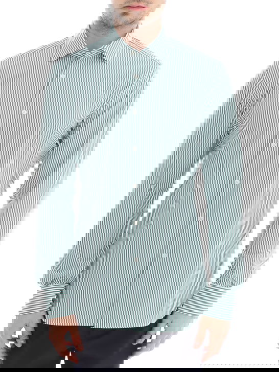 Xacus Camicia Xacus Taylor Active Bianco-Verde