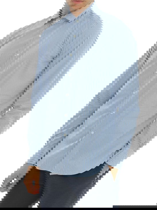 Xacus Camicia Xacus Taylor Bianco-Blu