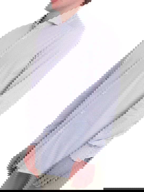 Xacus Camicia Xacus Taylor Bianco-Blu