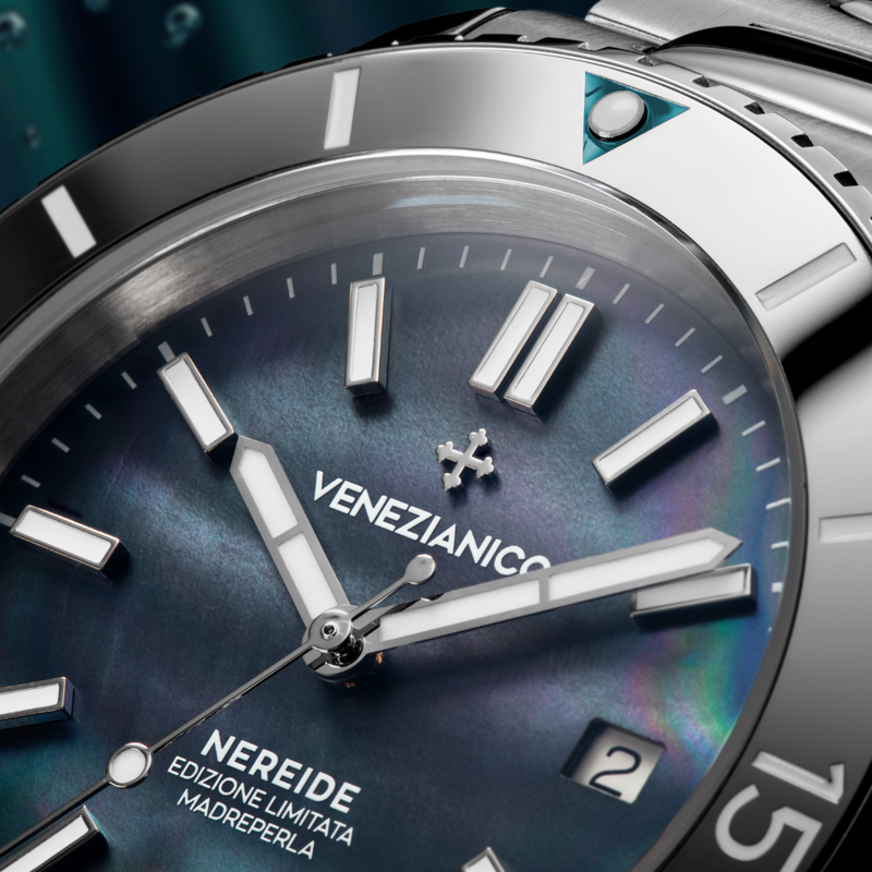 Venezianico NEREIDE TUNGSTENO - Madreperla Limited Edition