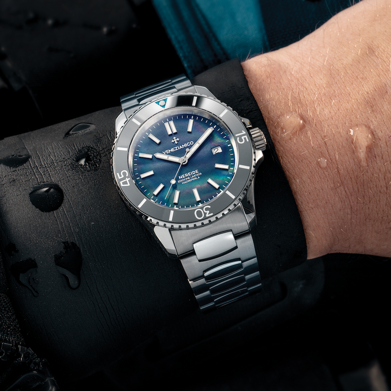 Venezianico NEREIDE TUNGSTENO - Madreperla Limited Edition