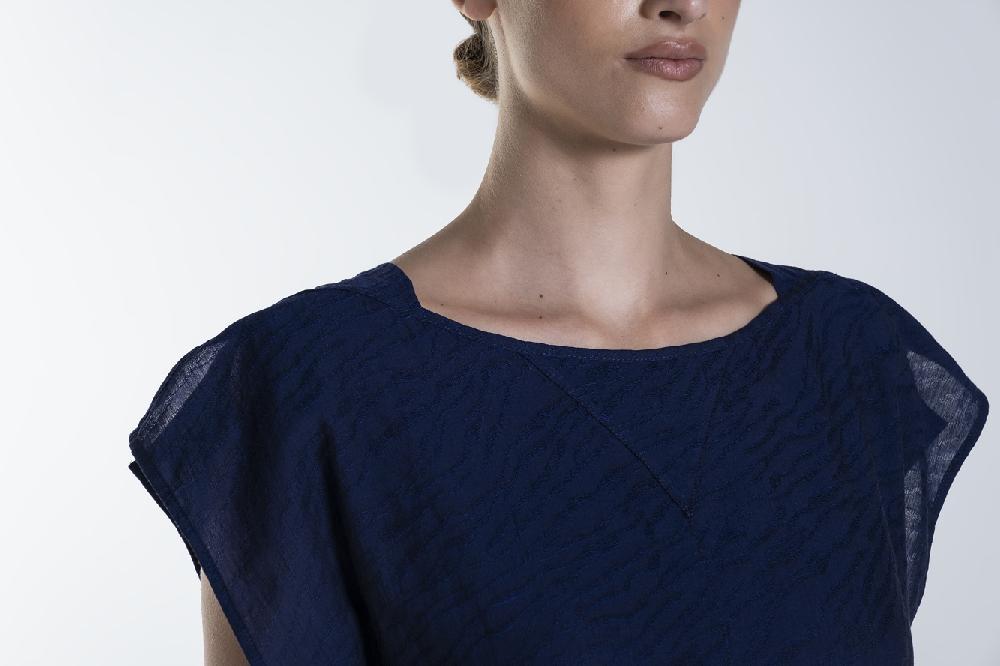 Verdiani Abito Cotone Jacquard