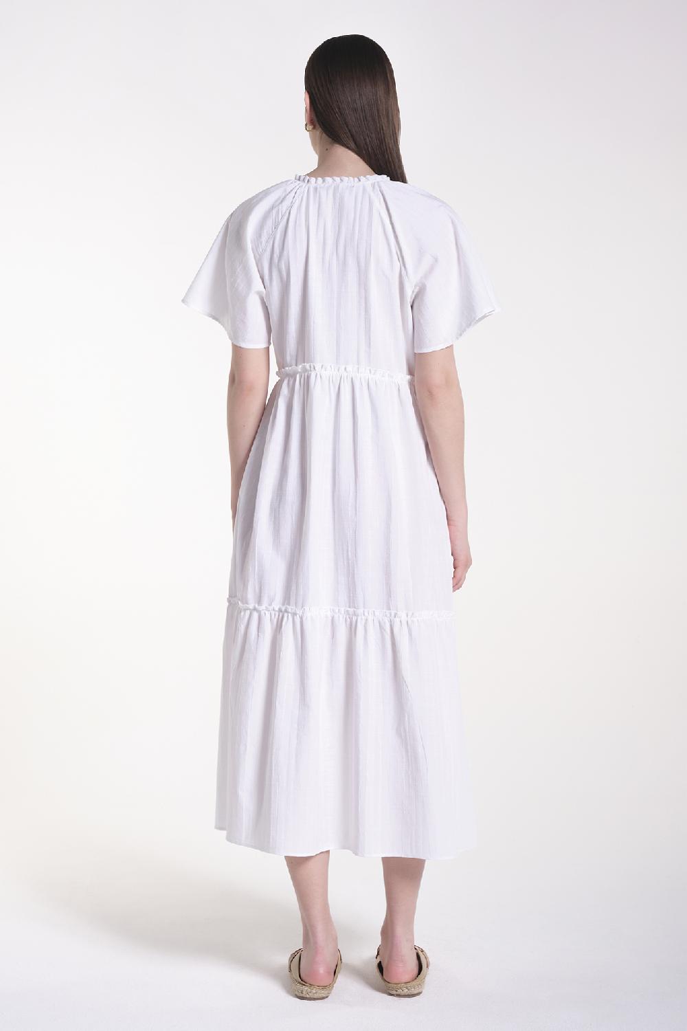 Verdiani Abito Cotone Jacquard