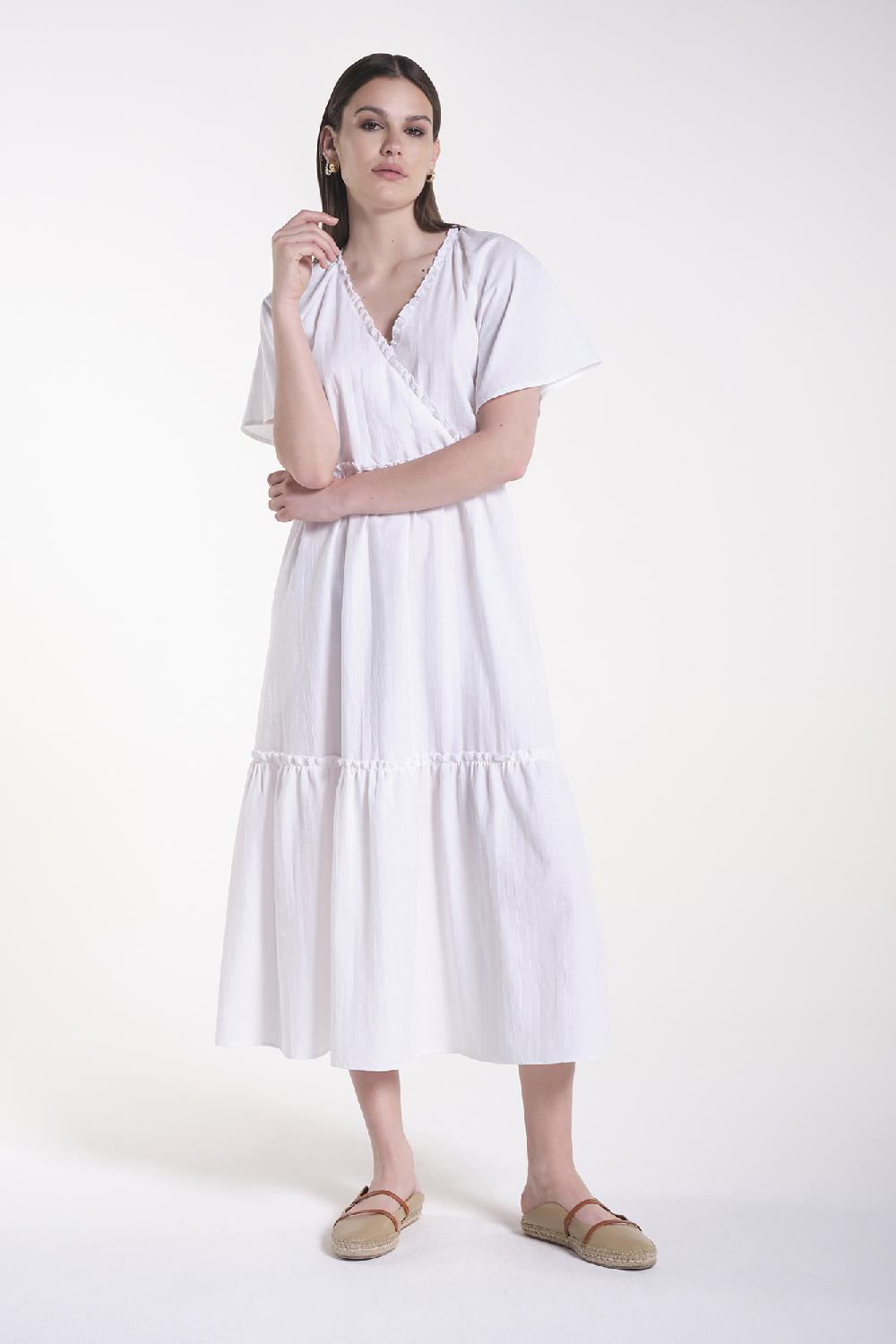 Verdiani Abito Cotone Jacquard